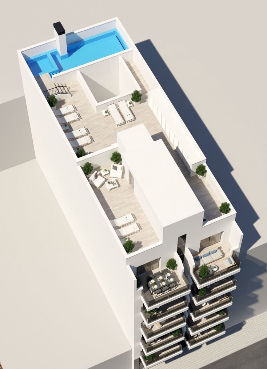 3 slaapkamer Appartement te koop in Torrevieja met zwembad - € 279.000 (Ref: 10117288)