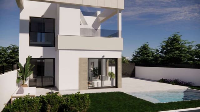 3 chambre Maison de Ville à vendre à Orihuela Costa, Orihuela avec piscine garage - 385 900 € (Ref: 10117371)