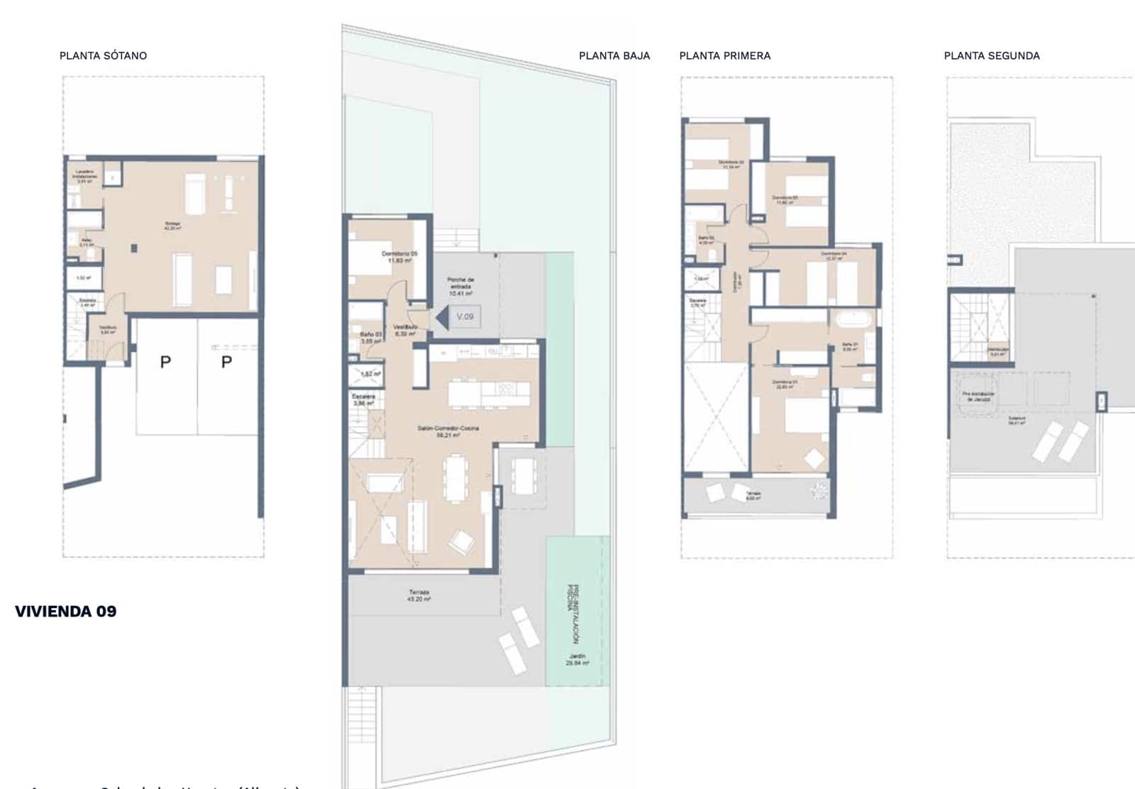 4 camera da letto Villa in vendita in Cabo de las Huertas con piscina - 1.265.000 € (Rif: 10163435)