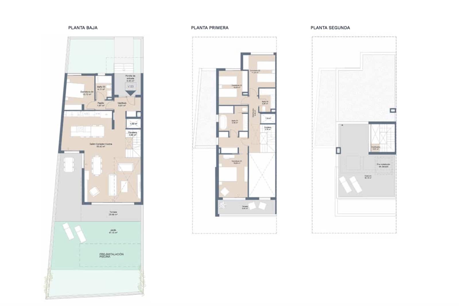 4 camera da letto Villa in vendita in Cabo de las Huertas con piscina - 1.265.000 € (Rif: 10163435)