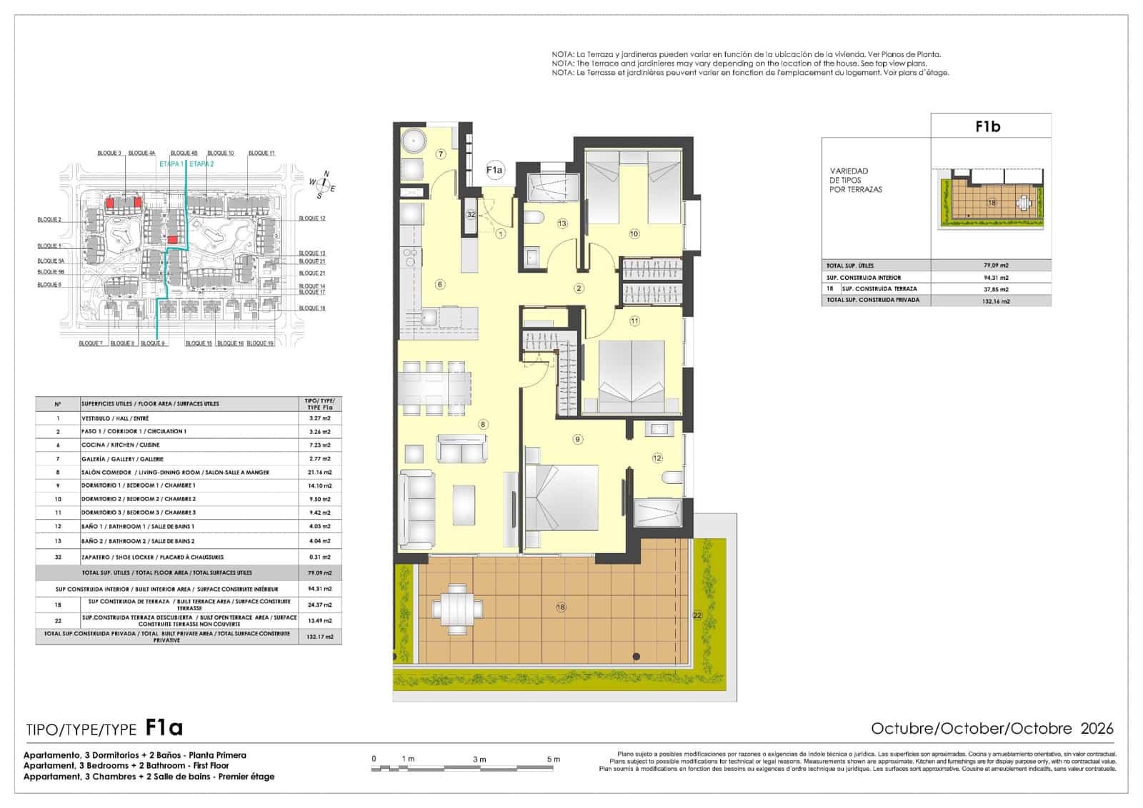 3 soveværelse Lejlighed til salg i La Hoya med swimmingpool garage - € 387.000 (Ref: 10181735)