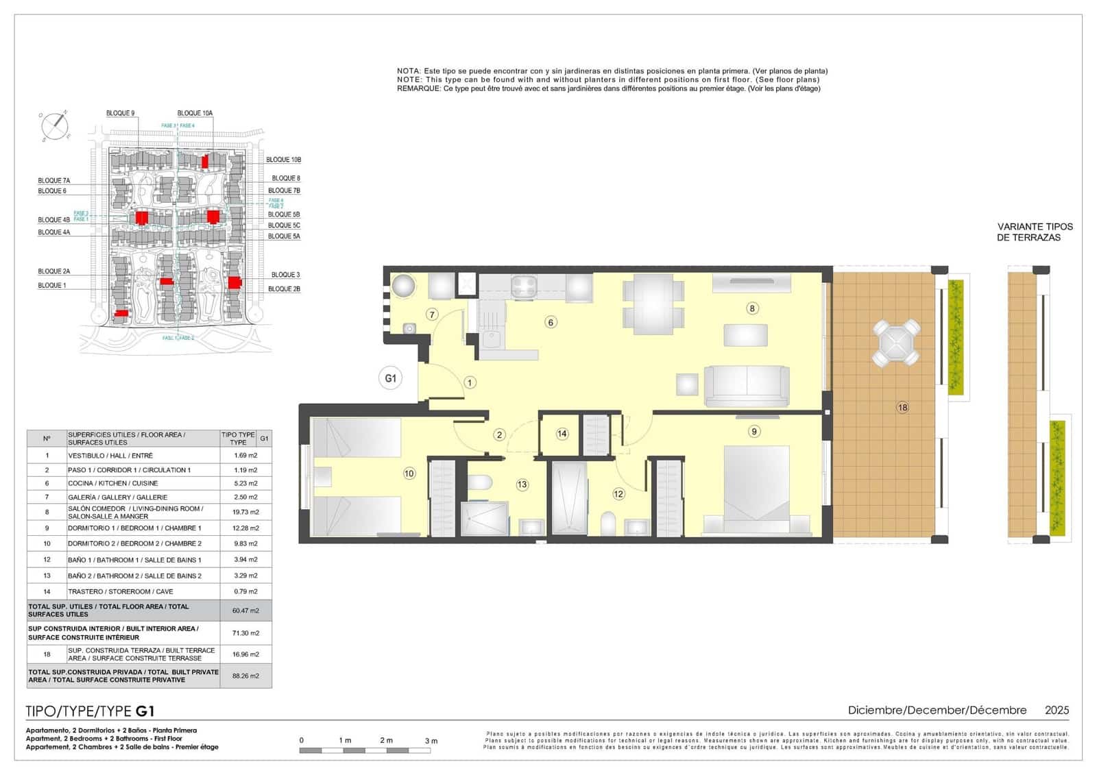 2 sypialnia Apartament na sprzedaż w San Juan de los Terreros z basenem garażem - 237 000 € (Ref: 10185587)