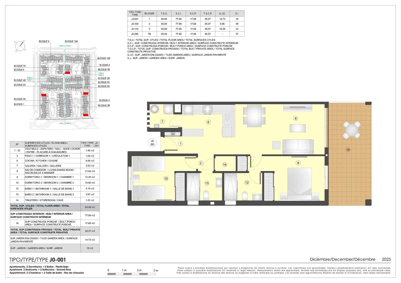 2 soverom Leilighet til salgs i San Juan de los Terreros med svømmebasseng garasje - € 236 000 (Ref: 10185590)