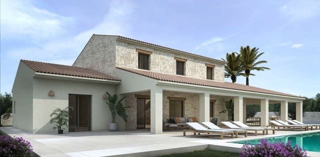 4 makuuhuone Huvila myytävänä paikassa Benimeit - Tabaira, Teulada-Moraira mukana uima-altaan - 1 795 000 € (Ref: 9048008)