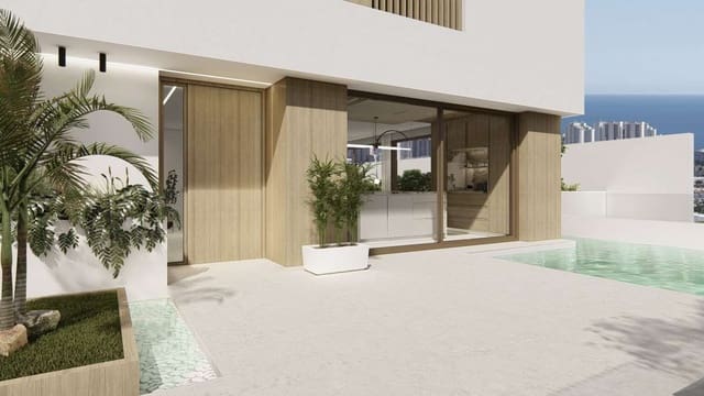3 chambre Villa/Maison à vendre à Balcón de Finestrat - Terra Marina, Finestrat avec piscine - 995 000 € (Ref: 9048032)