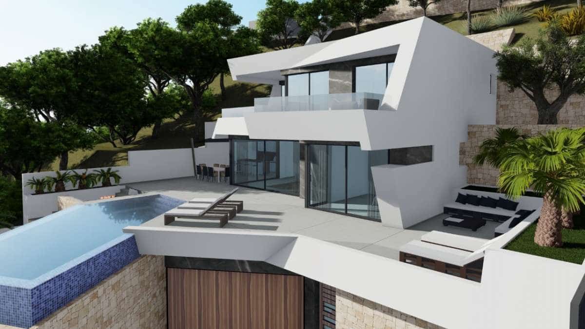4 bedroom Villa for sale in Calpe / Calp with pool - € 1,690,000 (Ref: 9048112)