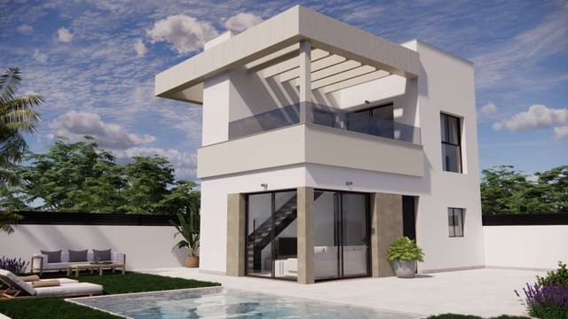 3 makuuhuone Omakotitalo myytävänä paikassa Orihuela Costa, Orihuela mukana uima-altaan - 349 900 € (Ref: 9048276)