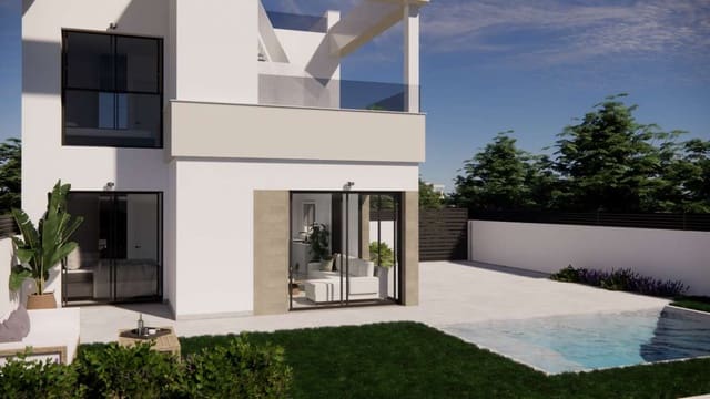 3 makuuhuone Omakotitalo myytävänä paikassa Orihuela Costa, Orihuela mukana uima-altaan - 349 900 € (Ref: 9048276)