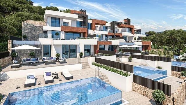 4 soveværelse Byhus til salg i La Cala de Villajoyosa, La Villajoyosa / Vila Joiosa med swimmingpool - € 1.650.000 (Ref: 9049706)