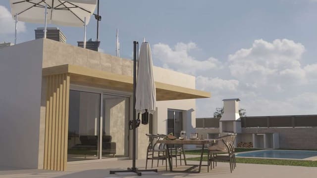 Chalet de 3 habitaciones en Polop en venta con piscina garaje - 585.000 € (Ref: 9050221)