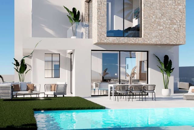 3 makuuhuone Huvila myytävänä paikassa Balcón de Finestrat - Terra Marina, Finestrat mukana uima-altaan - 699 900 € (Ref: 9050228)