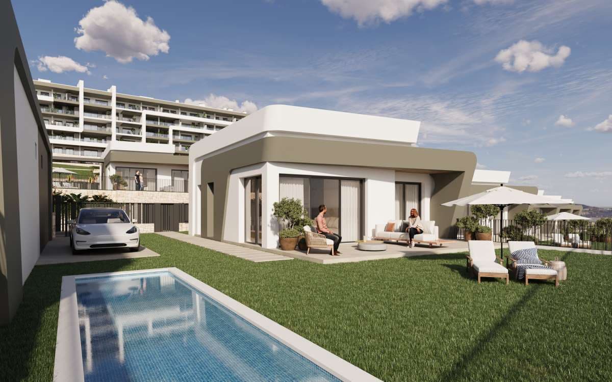 3 soveværelse Villa til salg i Muchamiel / Mutxamel med swimmingpool garage - € 460.000 (Ref: 9050260)