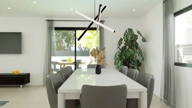 Chalet de 3 habitaciones en Monforte del Cid en venta con piscina garaje - 470.900 € (Ref: 9050270)