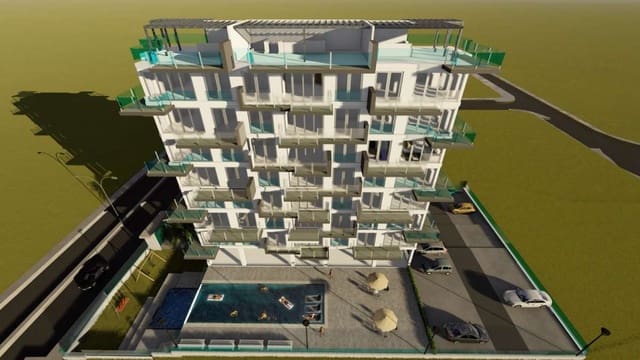 2 soveværelse Lejlighed til salg i Cala de Finestrat, Finestrat - € 275.000 (Ref: 9053736)