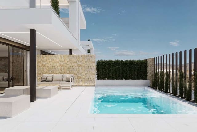 3 soveværelse Semi-Rækkehus til salg i Las Lomas de Rame - Bahía Bella, Los Alcázares med swimmingpool - € 421.850 (Ref: 9070396)