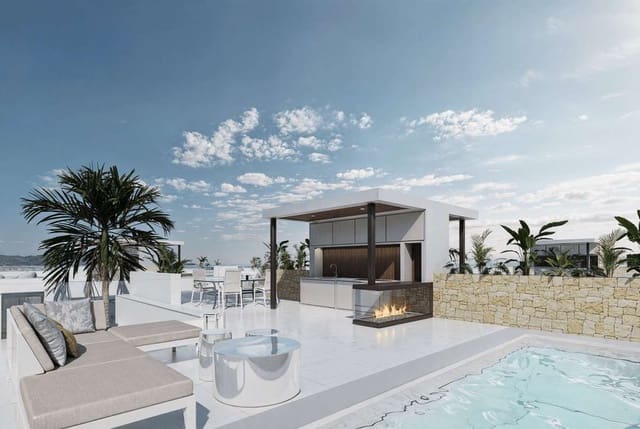 3 soveværelse Semi-Rækkehus til salg i Las Lomas de Rame - Bahía Bella, Los Alcázares med swimmingpool - € 421.850 (Ref: 9070396)