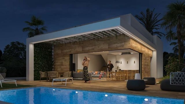 3 soveværelse Villa til salg i Las Lomas de Rame - Bahía Bella, Los Alcázares med swimmingpool - € 685.000 (Ref: 9070407)