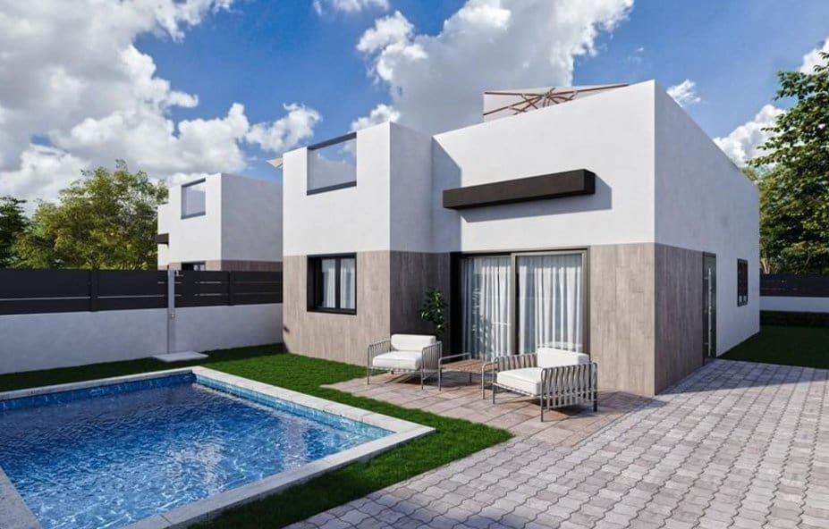 3 soveværelse Villa til salg i Mazarron med swimmingpool - € 339.000 (Ref: 9070418)