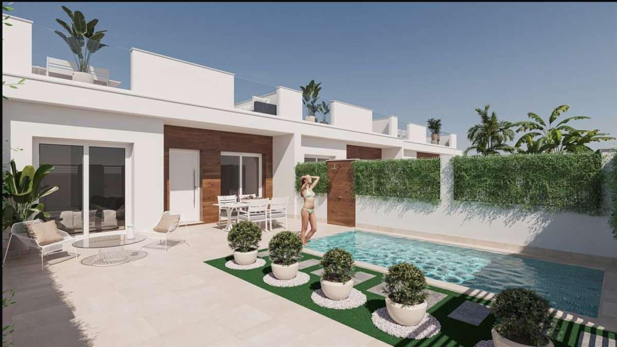 2 soveværelse Byhus til salg i San Javier med swimmingpool - € 285.000 (Ref: 9070428)
