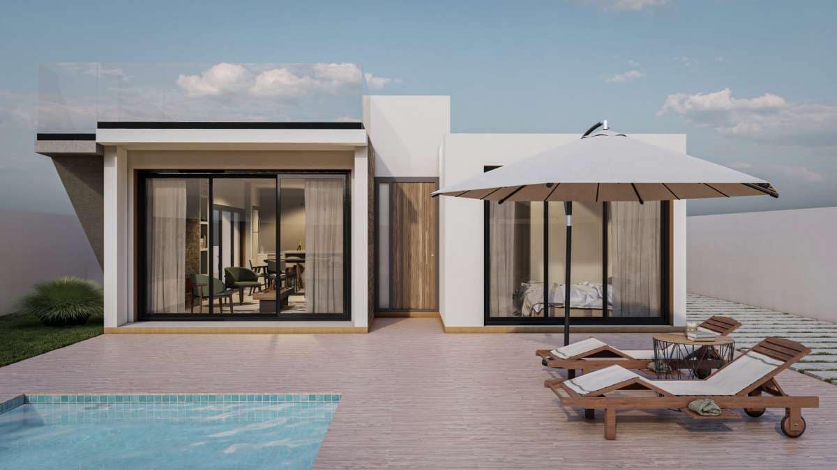 3 soverom Villa til salgs i Las Casicas med svømmebasseng garasje - € 360 000 (Ref: 9070479)