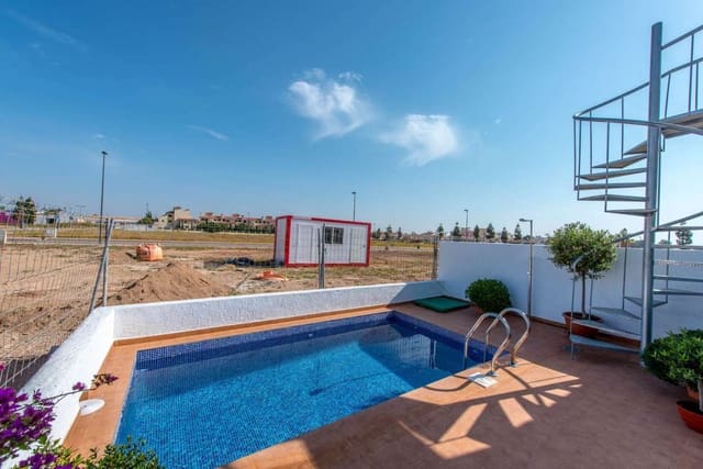 3 soveværelse Semi-Rækkehus til salg i Las Lomas de Rame - Bahía Bella, Los Alcázares med swimmingpool - € 361.500 (Ref: 9070506)
