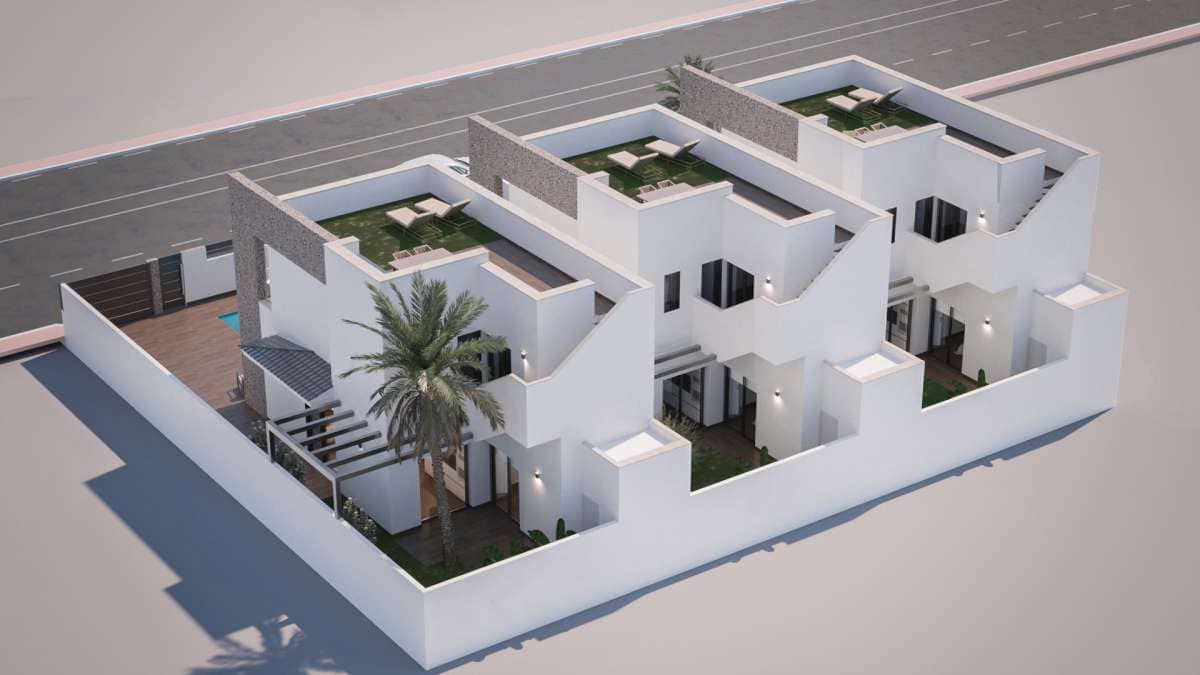 3 soverom Hus til salgs i San Pedro del Pinatar med svømmebasseng - € 479 900 (Ref: 9070629)