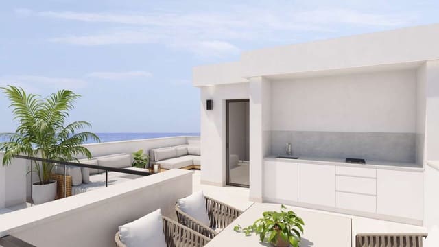 3 soverom Villa til salgs i Los Narejos - Punta Calera, Los Alcázares med svømmebasseng - € 659 000 (Ref: 9070632)