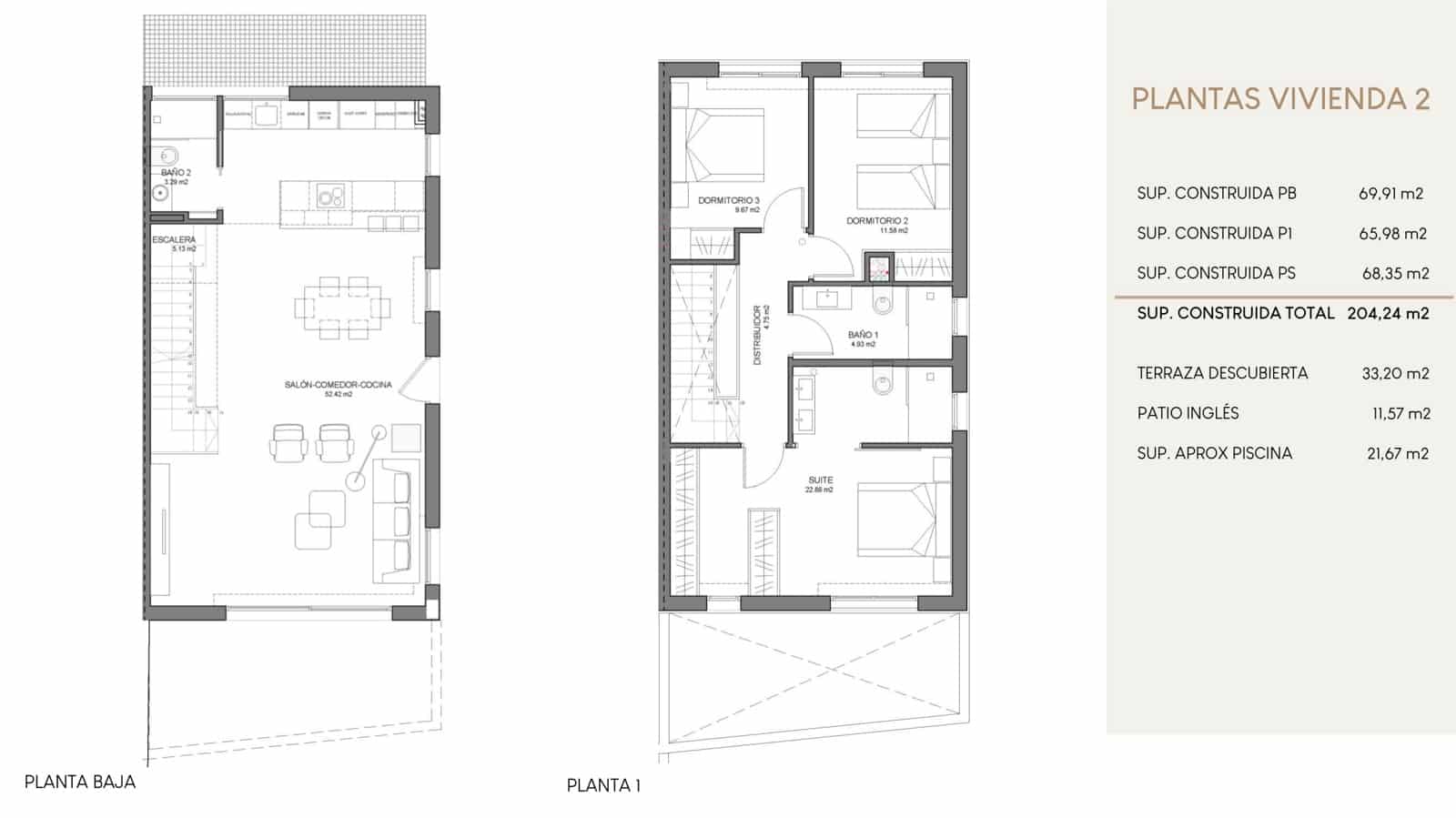 3 quarto Moradia para venda em San Juan de Alicante / Sant Joan d'Alacant com piscina garagem - 729 000 € (Ref: 9118375)