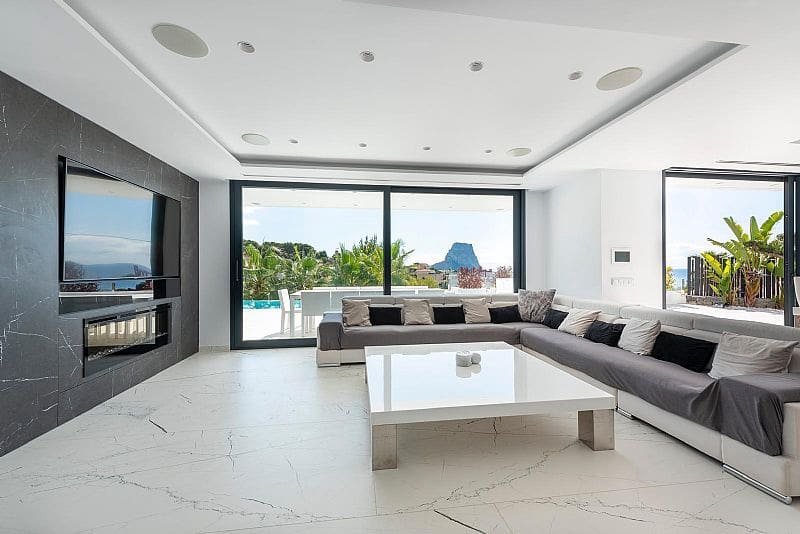 4 sypialnia Willa na sprzedaż w Calpe / Calp z basenem garażem - 2 800 000 € (Ref: 9124078)