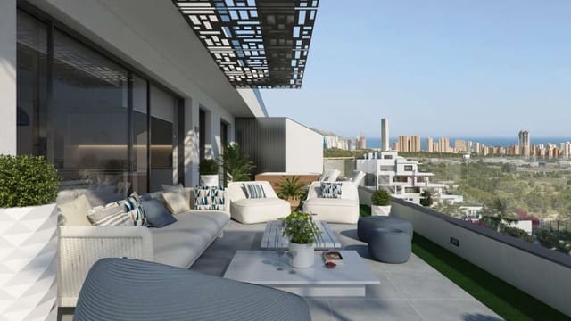3 soveværelse Lejlighed til salg i Balcón de Finestrat - Terra Marina, Finestrat med swimmingpool - € 650.000 (Ref: 9124179)