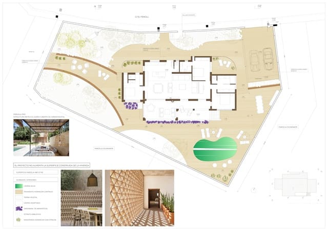 3 sypialnia Willa na sprzedaż w Benissa z basenem garażem - 1 250 000 € (Ref: 9371433)