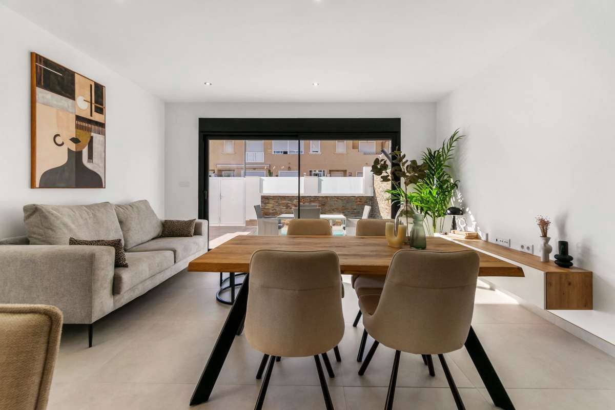 3 chambre Maison de Ville à vendre à Santiago de la Ribera avec piscine garage - 380 000 € (Ref: 9380810)