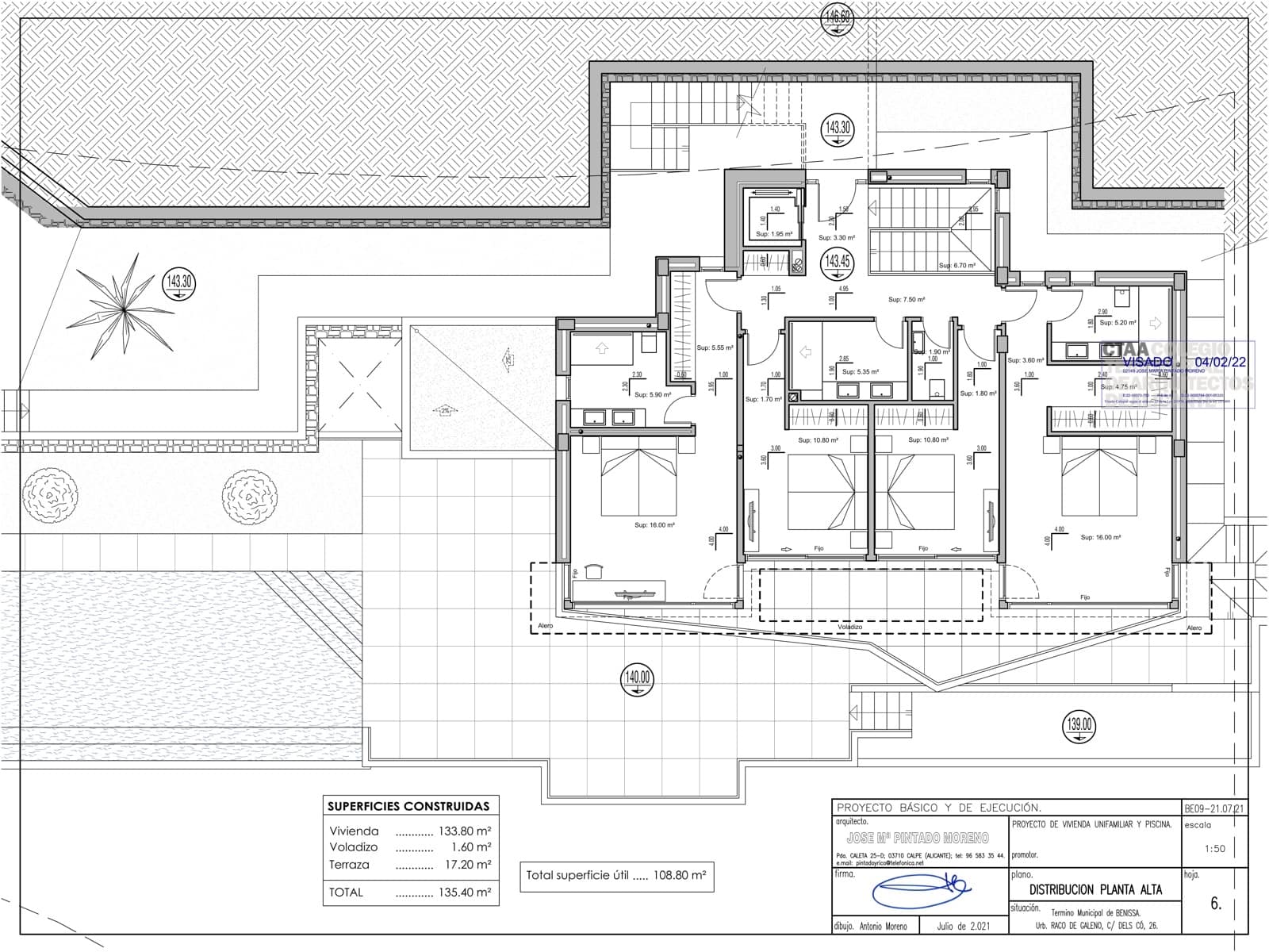 4 bedroom Villa for sale in Benissa with pool garage - € 2,450,000 (Ref: 9380935)