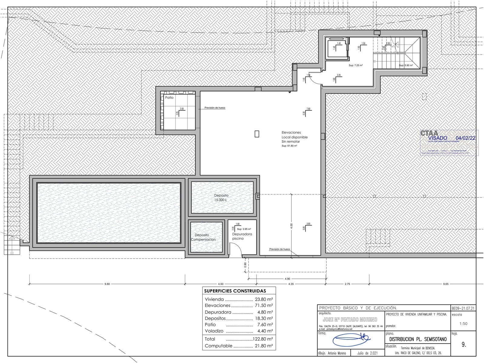 4 bedroom Villa for sale in Benissa with pool garage - € 2,450,000 (Ref: 9380935)