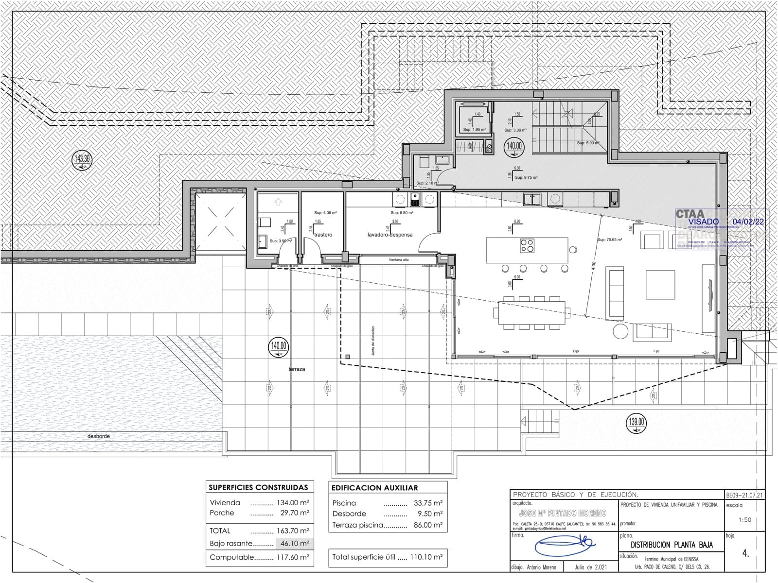 4 bedroom Villa for sale in Benissa with pool garage - € 2,450,000 (Ref: 9380935)