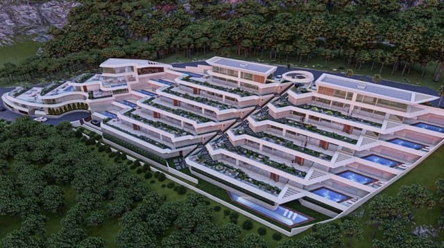 3 soverom Leilighet til salgs i Altea med svømmebasseng garasje - € 2 150 000 (Ref: 9380940)