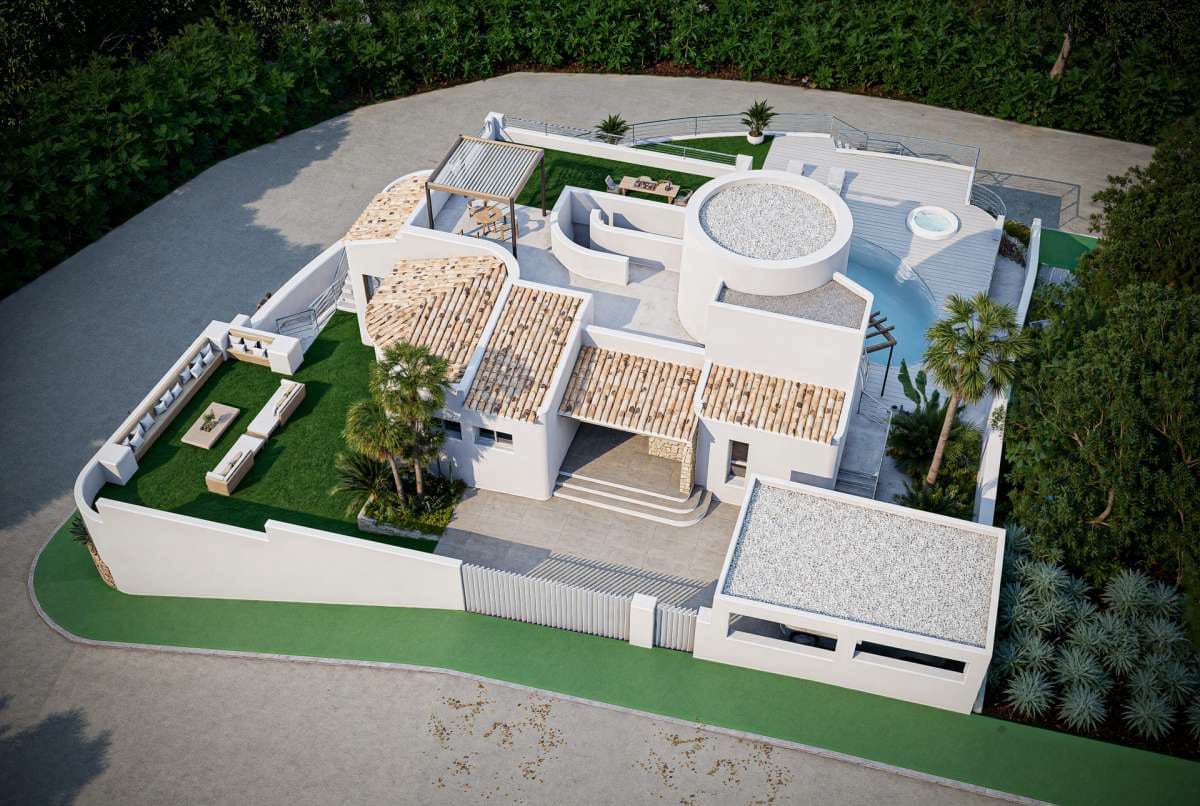 4 bedroom Villa for sale in Altea with pool garage - € 2,190,000 (Ref: 9380995)