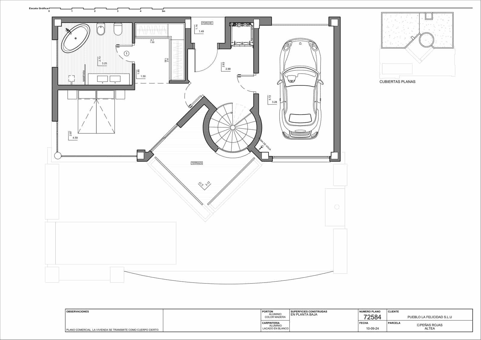 4 sypialnia Willa na sprzedaż w Altea z basenem garażem - 2 146 000 € (Ref: 9381084)