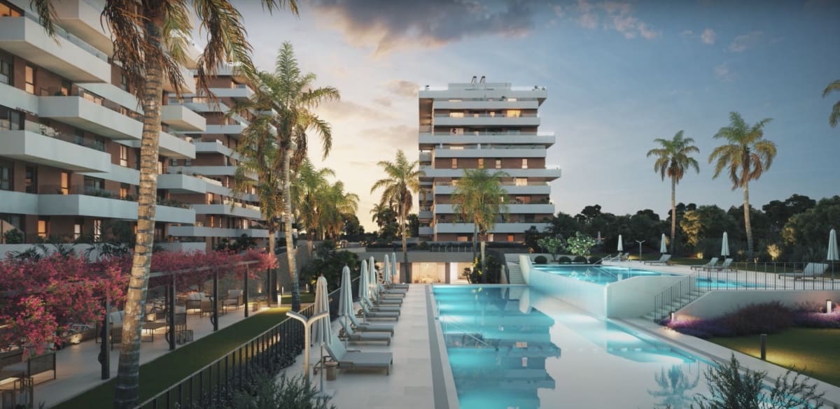 3 slaapkamer Appartement te koop in La Villajoyosa / Vila Joiosa met zwembad garage - € 635.200 (Ref: 9381131)