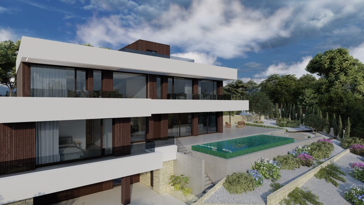 4 bedroom Villa for sale in Altea with pool garage - € 2,795,000 (Ref: 9381140)