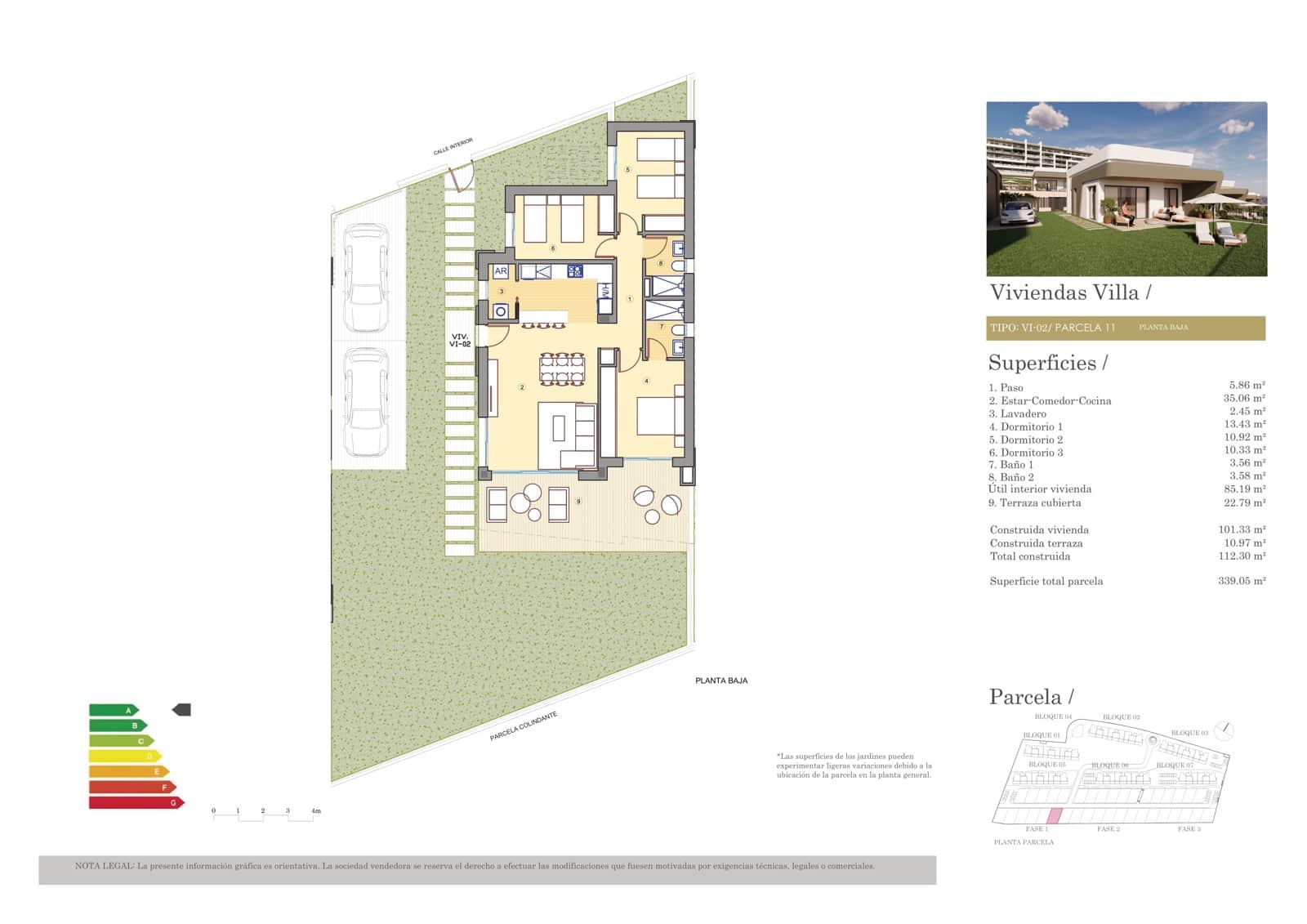 3 soverom Villa til salgs i Muchamiel / Mutxamel med svømmebasseng garasje - € 460 000 (Ref: 9381164)