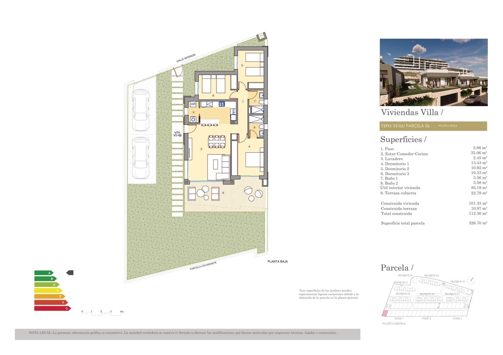 3 soverom Villa til salgs i Muchamiel / Mutxamel med svømmebasseng garasje - € 460 000 (Ref: 9381164)