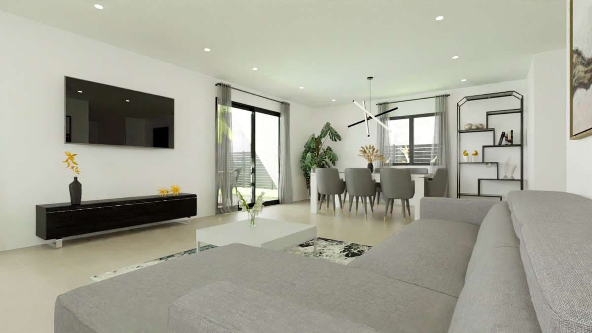 3 slaapkamer Villa te koop in Monforte del Cid met zwembad garage - € 525.900 (Ref: 9387001)