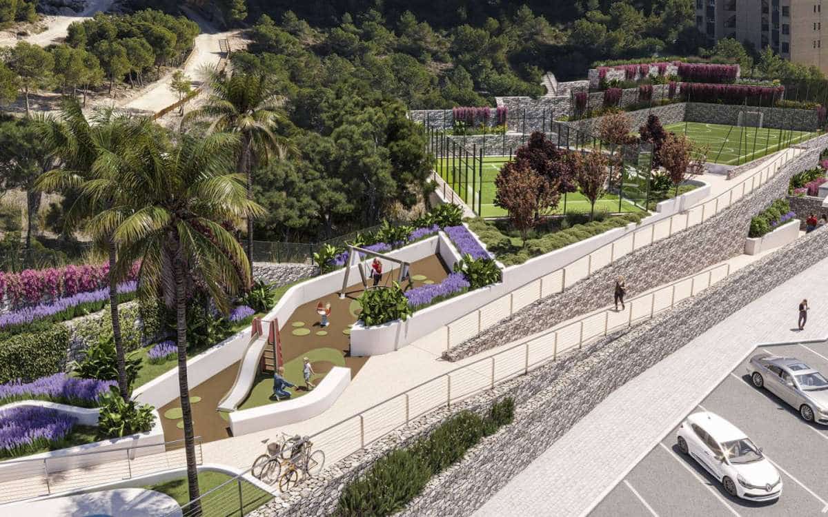 3 sovrum Lägenhet till salu i Benidorm med pool - 571 000 € (Ref: 9426648)