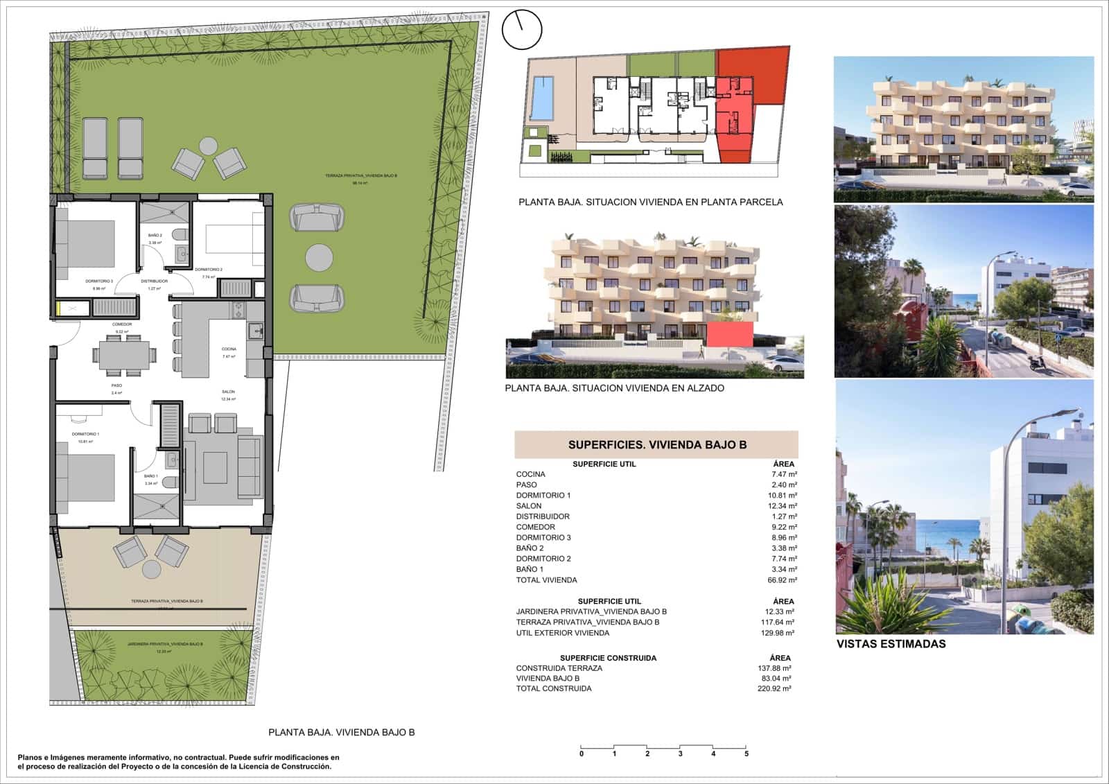3 sovrum Lägenhet till salu i El Campello med pool garage - 535 000 € (Ref: 9511314)