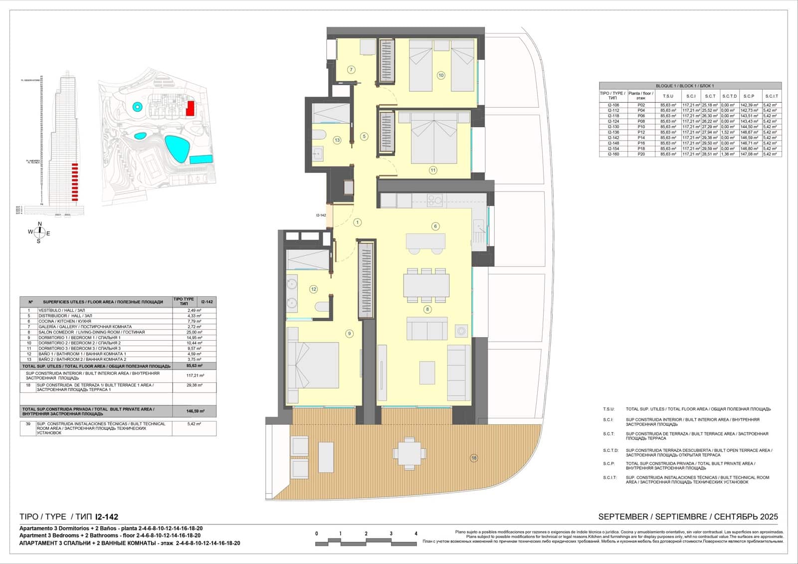 3 bedroom Apartment for sale in Benidorm with pool garage - € 900,000 (Ref: 9529069)