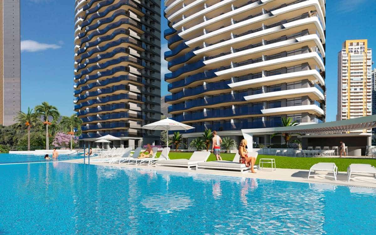 3 chambre Appartement à vendre à Benidorm avec piscine garage - 982 000 € (Ref: 9550323)