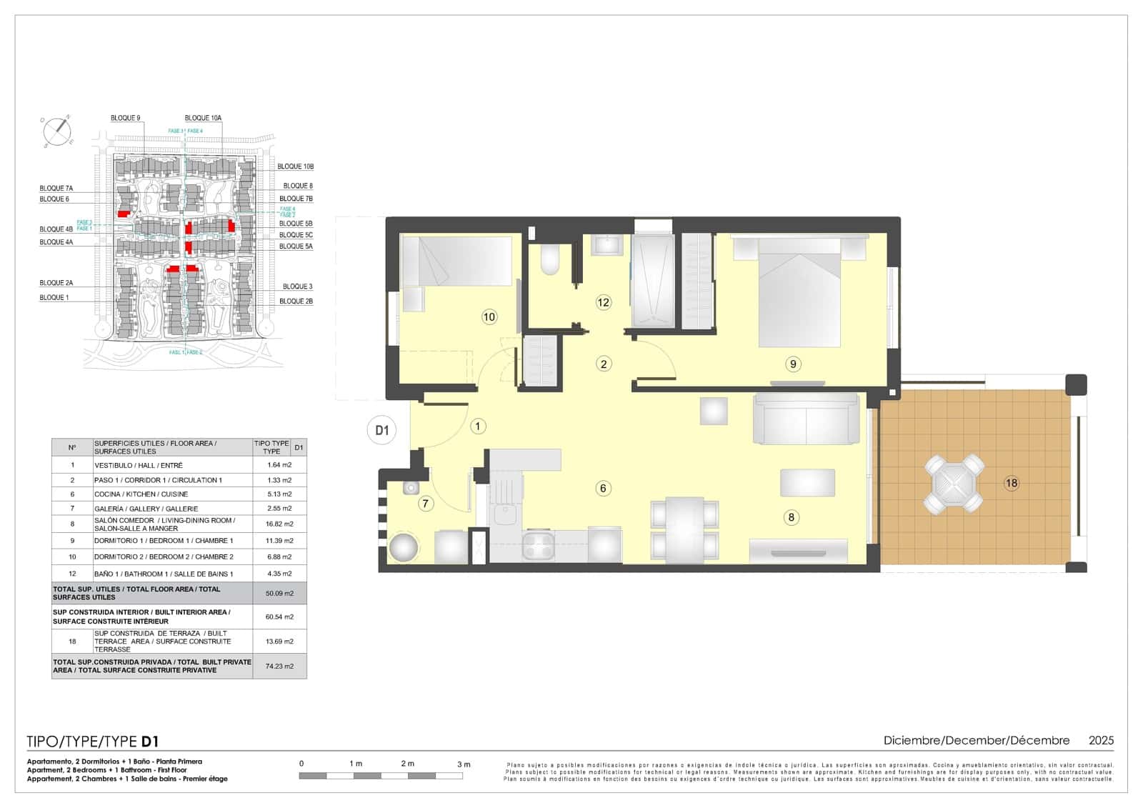 2 camera da letto Appartamento in vendita in Pulpi con piscina garage - 202.000 € (Rif: 9603632)