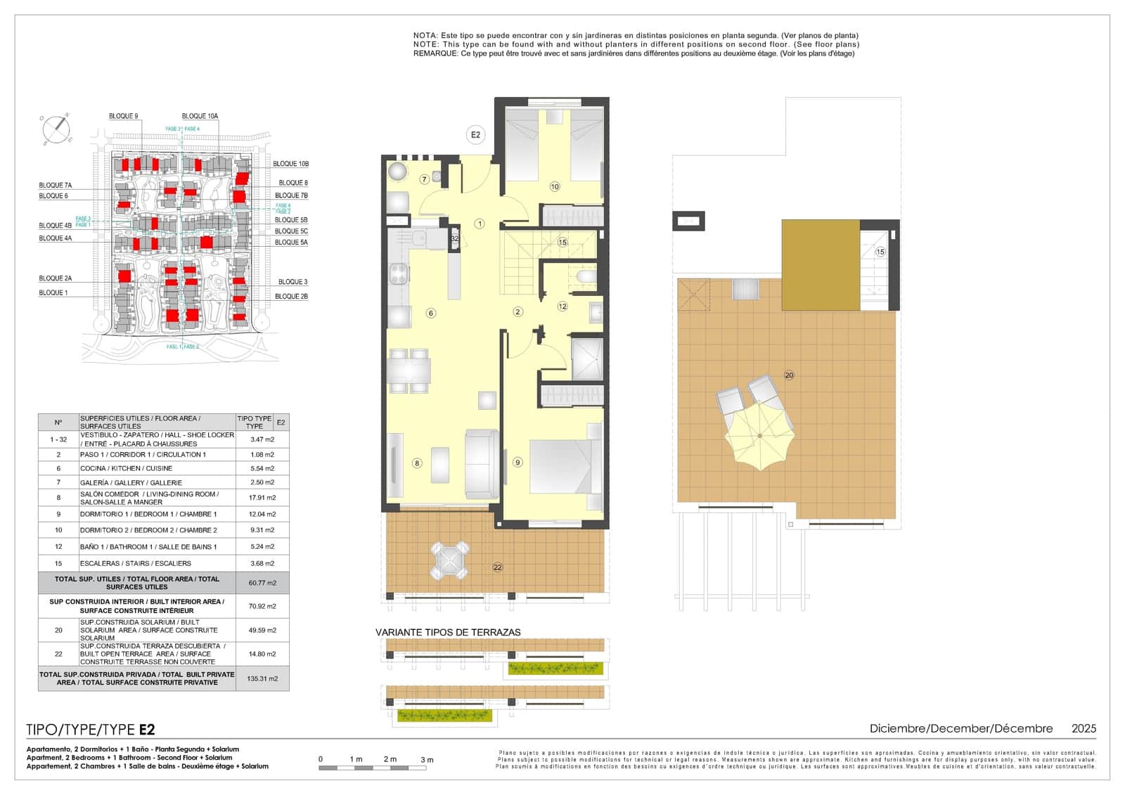 2 makuuhuone Huoneisto myytävänä paikassa Pulpi mukana uima-altaan 
autotalli - 217 000 € (Ref: 9603635)
