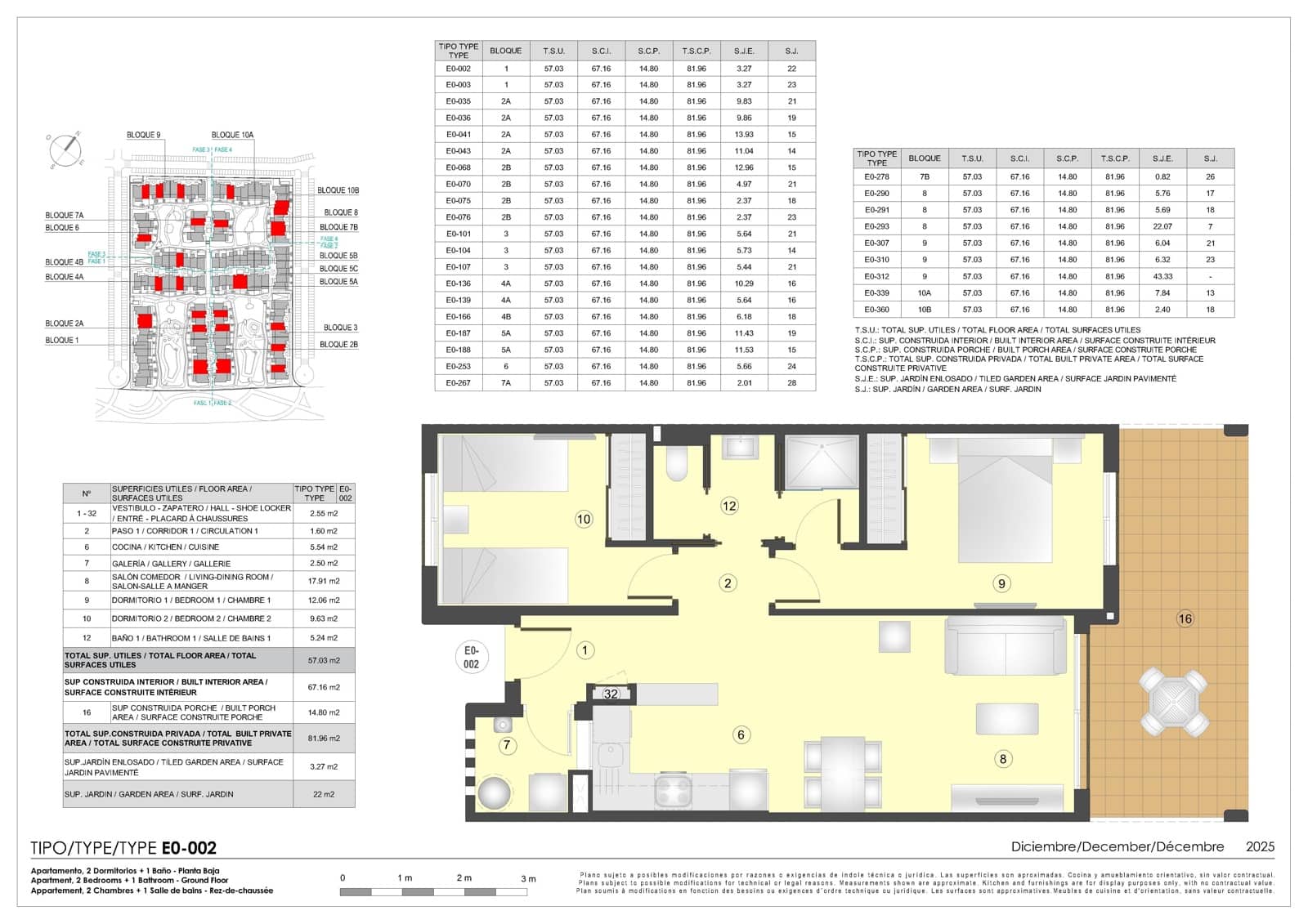 2 sovrum Lägenhet till salu i Pulpi med pool garage - 204 000 € (Ref: 9603637)